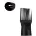 Set wind comb Hair Dryer Diffuser Professional Universal Hairdressing Wind Blow Cover Comb Attachment Nozzle Black - Buy Online on GoSupps.com