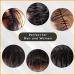 Men's Fashion Metal Hair Bands with Teeth - 6Pcs Black Elastic Headbands for Sports & Beauty - Buy Online on GoSupps.com