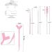 150 Disposable Mascara Brushes and Lip Applicators and Microswabs Kit 6Pieces Y Shape Eyelash Lift Tool Eyelash Brush 5 Pairs Lint Free Under Eye Gel Pads Makeup Brush Makeup Tool Cosmetic Accessori A1 - Buy Online on GoSupps.com