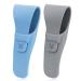 Sewsaw 2-pc. Travel case for razor razor case portable protection case made of silicone suitable for razor sets ideal for everyday use while traveling gray and blue