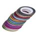 Beaupretty Striping Tape for Nail Art - 52 Rolls of Mix Color DIY Glitter Nail Decorations - Buy Online on GoSupps.com