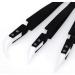 3 PCS Precision Reverse Ceramic Electronic Soldering Tweezers - Self Locking Hot Tweezers with Ceramic Tips - Buy Online on GoSupps.com