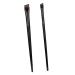 LALAFINA 3 sets Makeup Fine Angled Eyebrow Thin Slanted Eyeliner Ultra 14X1.5CM Black