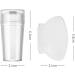 Clear Jelly Nail Stamper & Scraper Set with Cap - Nail Art Stamping Tools Kit - Buy Online on GoSupps.com