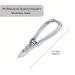 TAFS Podiatrists Barrel Spring Nail Clippers Cutters Nippers for Thick toenails Like Angled Nail Clippers - Podiatry Instruments Clippers with Safety Pouch. - Buy Online on GoSupps.com