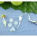 Rubber Earring Backs for Studs/Droopy Ears - 100 pcs 4mm - Buy Online on GoSupps.com