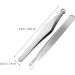 Frcolor Stainless Steel Nose Hair Clip - 2 Pack Nose Hair Cutter & Eyebrow Remover | Precision Grooming Tool for Men & Women - Buy Online on GoSupps.com
