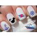 Disney Cruise Water Nail Art Transfers Stickers Decals - Set of 35 - A1225