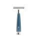 M HLE RYTMO 4-Piece Pure Badger Double Edge Safety Razor Shaving Set - Barbershop Quality for Close, Smooth Shave - Petrol Blue - Buy Online on GoSupps.com