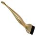 Didiseaon make up Do not eat artificial fiber makeup brush digging portable makeup brush portable foundation liquid brush Miss Foundation Brush 16.20X3.50X1.20CM Golden
