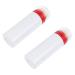 ERINGOGO Bo te Poudre B b 2 Pi ces Portable Houppette Flacon de Stockage de Poudre L ger et R sistant Petit Format pour Voyage et Soin Peau D licate Couleur Couleur
