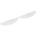 Silicone Eyelash Perming Curler Pads - Soft Lash Rods for Home & Professional Use with Storage Box (M) - Sparkle Clear White - Buy Online on GoSupps.com