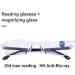 DPKSML Autozoom Reading Glasses - Adjustable Anti-Blue Light Glasses for Men & Women - Portable 3PCS Set - Buy Online on GoSupps.com