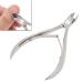 Professional Cuticle Nippers Stainless Steel Cuticle Cutters and Remover Best Nipper Scissors Nail Care Tool for Manicure and Pedicure