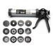Clay Extruder Clay Gun Tool with 12 Different Mould  Clay Extruder Hand-Held Soft Hollow Mud Stick Sculpture Clay Gun Clay Tool