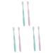 Gatuida 6 pcs toothbrush manual captivity