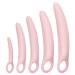 Lyniya 5-Pack Silicone Pelvic Floor Muscle Dilator Trainer Set for Women (Large Set)