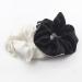 Satin Silk Hair Scrunchies for Women - White Elastic Hair Ties - Buy Online on GoSupps.com