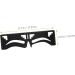 SOESFOUFU Eyebrow Tools eyebrow design eyebrow card eyebrow ruler tool Eyebrow Stencil Measuring Tool Metal eyebrow trimming - Buy Online on GoSupps.com
