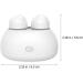 Ultechnovo Color Contact Lens Cleaning Case & Container - Travel-Sized Cleaning Tools for Colored Contact Lenses (5.8x6.5x6cm) - International Shipping Available - Buy Online on GoSupps.com