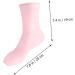 Ipetboom 1 Pair Moisturizing Socks Beach Socks Silicone Moisturizing Socks Silicone Gel Moisturizing Long Socks Women Moisturizing Socks Nursing Sebs Men and Women Care 20x10cm - Buy Online on GoSupps.com