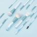 12-Piece Makeup Brush Set - Complete Loose Powder & Eyeshadow Tools for Flawless Beauty - Buy Online on GoSupps.com