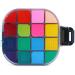 Transon 16-Well Paint Saver Storage Palette Box - Portable Airtight Black - Buy Online on GoSupps.com
