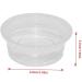 Yililay Gecko Food And Water Containers Reptile Feeder Bowls Gecko Transparent Feeder Bowls Reptile Feeding Plastic Dish Gecko Food Water Containers 100Pcs - Buy Online on GoSupps.com
