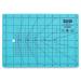 Zoid 9" x 6" Self-Healing Cutting Mat, PVC Grid Mat, Crafting and Sewing Mat for Multiple Projects, Arts and Crafts, Silhouette Cutting, Cyan/Purple BP Cutting Mat 9"x6"