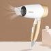Travel Hair Dryer 1400W Powerful Hair Dryer Portable Fast Quiet Hair Dryer Hot and Cold DC Motor Compact Hanging Ring - Buy Online on GoSupps.com
