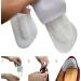 TaccoSlip Heel Protectors - Smooth as Velvet, Light Gray, Suede Texture - Stops Heels from Slipping - Made in Germany - Buy Online on GoSupps.com