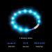 Laroo LED Dog Collar - USB Rechargeable Night Safety Luminous Collar for All Dog Sizes - 3 Modes - Blue - Buy Online on GoSupps.com