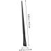 Uonlytech Brow Brush Angled 12Pcs Eyeliner Angled Brow Brush Eyeliner Eyebrow Brush Concealer Brush Makeup Tools 15.5x1.2x0.6cm Black - Buy Online on GoSupps.com