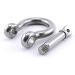4 Pcs Stainless Steel Anchor Shackle 1/4 - Heavy Duty Bow Shackle for Lifting, Sailing, Camping - Screw Pin Hardware for Chains, Wirerope - Outdoor Survival Gear - Buy Online on GoSupps.com