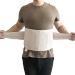 Huffa Premium Belly Binder - XXL Black Waist & Back Support Compression Wrap for Post-Surgery Recovery - Buy Online on GoSupps.com
