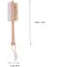 SKISUNO 1pc Scraping Plate Wood Tools Foot Scrubber Stone Foot Brush Nail Cleaning Brush Pumice Stone Toilet Natural Bristle Brush Foot Pumice Stone Foot Exfoliator Stone Small Brush Feet - Buy Online on GoSupps.com