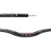 Bynccea 31.8mm MTB Handlebar 720mm Black Riser Bar - Buy Online on GoSupps.com