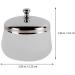 Crystal Nail Art Dappen Dappen Dish With Lid Nail Glass Crystal Nail Art Cup Liquid Dappen Dish Monomer Dish Liquid Dappen Dishes for Acrylic Liquid Styling - Buy Online on GoSupps.com