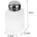 1PC 200ML Push Down Dispenser Nail Polish Remover Pump Empty Bottle Alcohol Liquid Press Pumping Dispenser One Touch Metal Liquid Dispenser For Nail Art - Buy Online on GoSupps.com