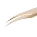 Professional Stainless Steel Eyelash Extension Tweezers - Curved for Voluminous Applications - Buy Online on GoSupps.com