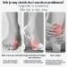 Hallux Valgus Toe Spreader & Bunion Corrector - 1 Pair with Anti-Slip Belt Design - Toe Separator for Men & Women - Buy Online on GoSupps.com