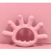 WEKOW 1PCS Six Finger Silicone Teether Teeth Grinding Bite Bar (Pink)