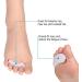 Toe Separator Gel Corrector for Toe Alignment & Bunion Relief - Foot Splint for Overlapping Toes, Hallux Valgus, and Bunions - Ideal for Yogis, Dancers, and Runners - Buy Online on GoSupps.com