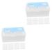 Beavorty 2160 Pcs Cosmetic Cotton Pads Makeup Remover Pads Textured Cotton Pads Makeup Cotton Pads Skin Cleansing Cotton Pads Skin Care Cotton Pads Facial Cotton Pads Face White Nail Polish