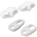 2Pcs Silicone Toe Separator: Correct Overlapping Toes, Relieve Pressure, Bunion Corrector with Spacers, Arch Support & Gel Cushion Inserts - Buy Online on GoSupps.com
