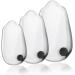 NOLITOY Orthotic Heel Pads - 2 Pairs Silicone Insoles for Plantar Support Massage & Comfort - Half Heel Inserts 11X6cm - Buy Online on GoSupps.com
