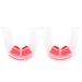 WANGCL Adult Double Sided Mouth Guard with Clear Plastic Case