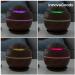 Buy Innovagoods IG814588 Dark Pent Mini Aroma Diffuser - Humidifier in Dark Walnut | Multicolored & Stylish - International Shipping Available - Buy Online on GoSupps.com