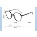 Shop Fuqinqingoz Designer Light Blocking Reading Glasses - Clear Vision Tea Color +150 Strength - Buy Online on GoSupps.com