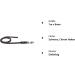 Buy Fat Leather Line - Durable 1m 1.35m 2.20m 3m Chrome/Brass Hook - International Shipping - Buy Online on GoSupps.com